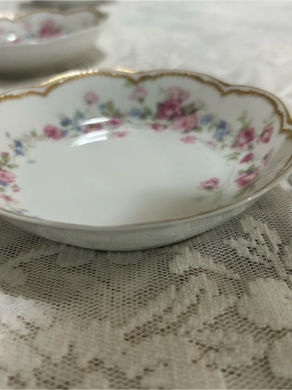 🔻🔻🔻sale Set of 4 Vintage Haviland Limoges Berry Bowls